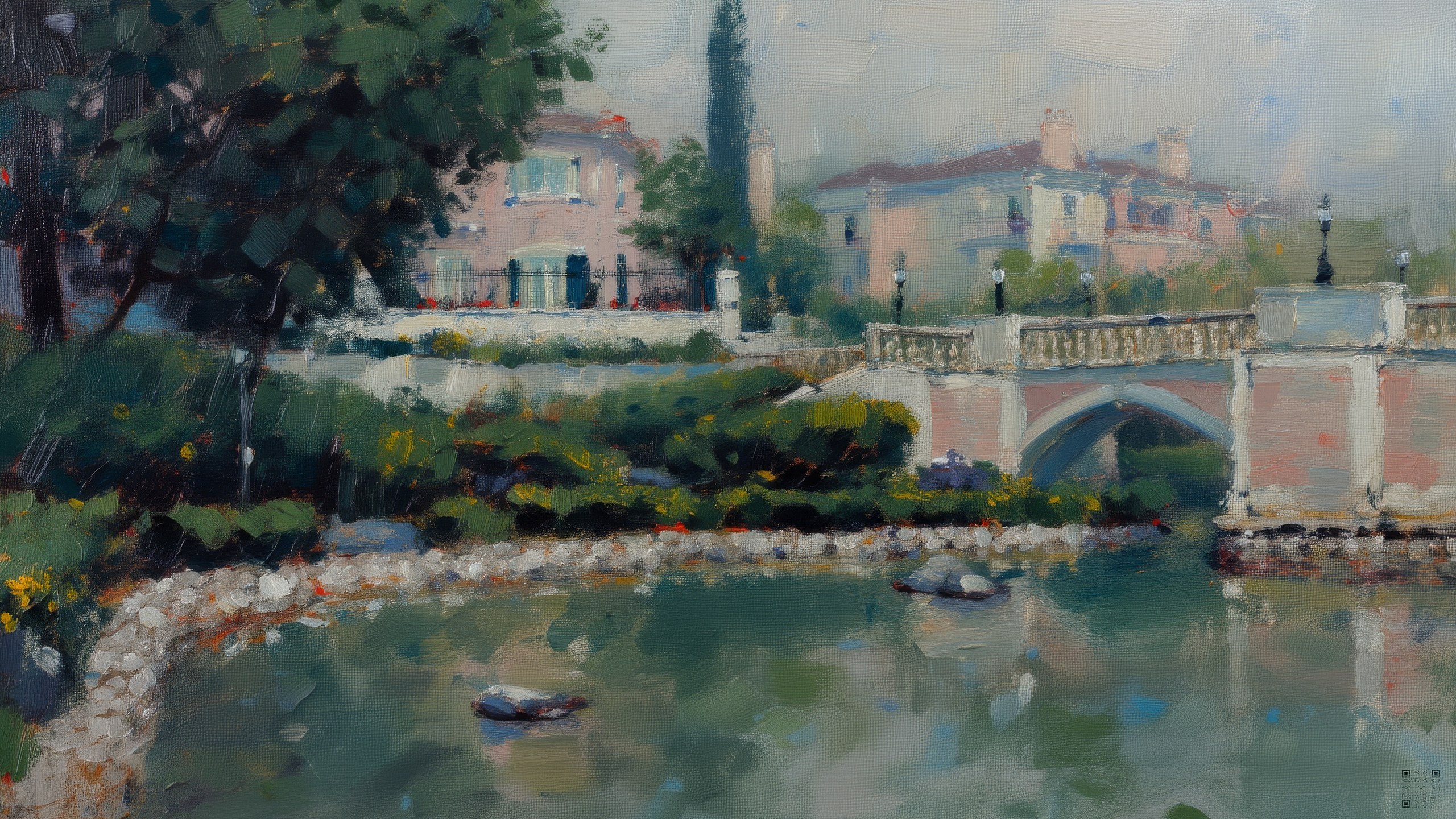 Reflections Over the Water