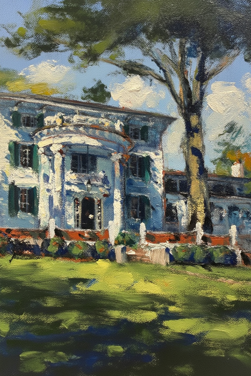 03 / The Heritage Façade — Structural chiaroscuro, volumetric brushstroke calibration.